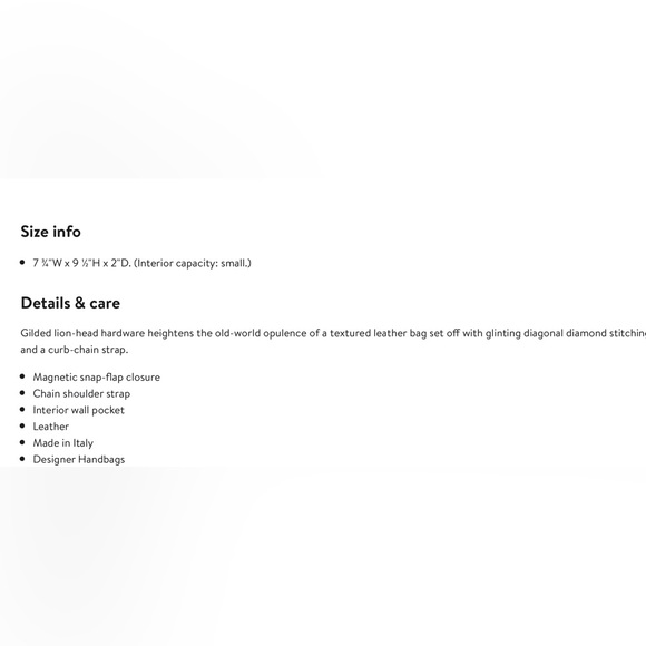 Moschino Roman Embellished Bag - Picture 12 of 12